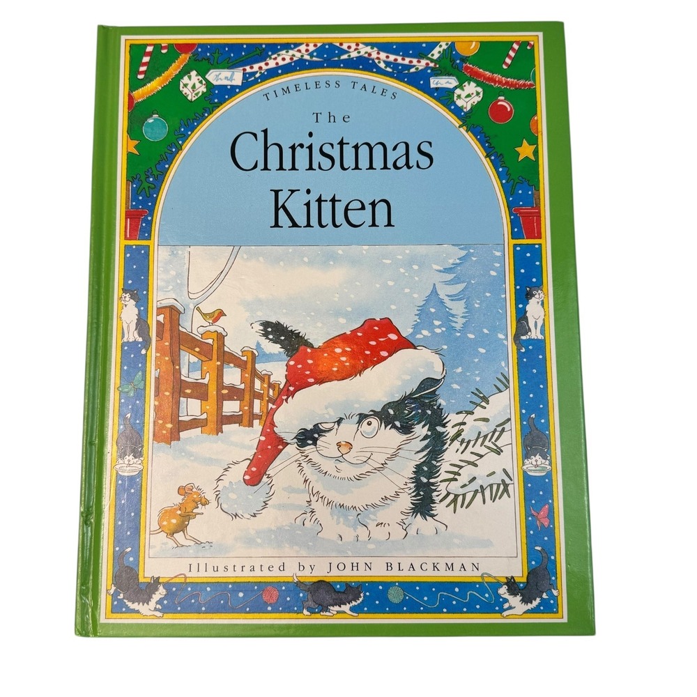 The Christmas Kitten Timeless Tales Childrens‎ Illustrated Book By John Blackman